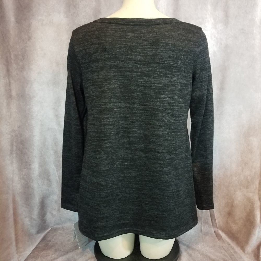 ‎Forgotten Grace Grey Pullover Tunic Size Small - Picture 3 of 5
